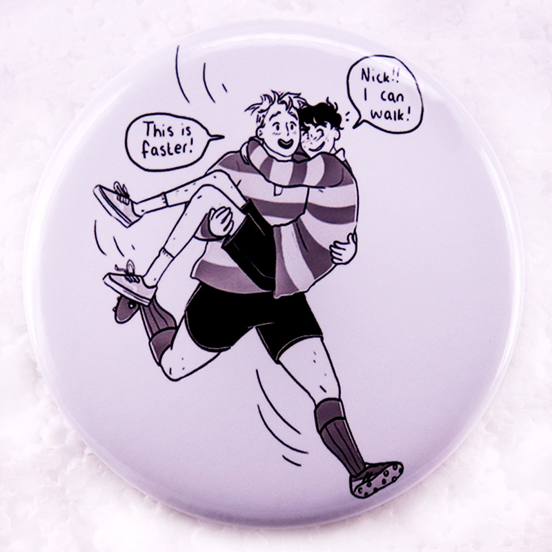 Nick'S Jewelry & Watches Reviews - Heartstopper Pinback Button Pin LGBT BL