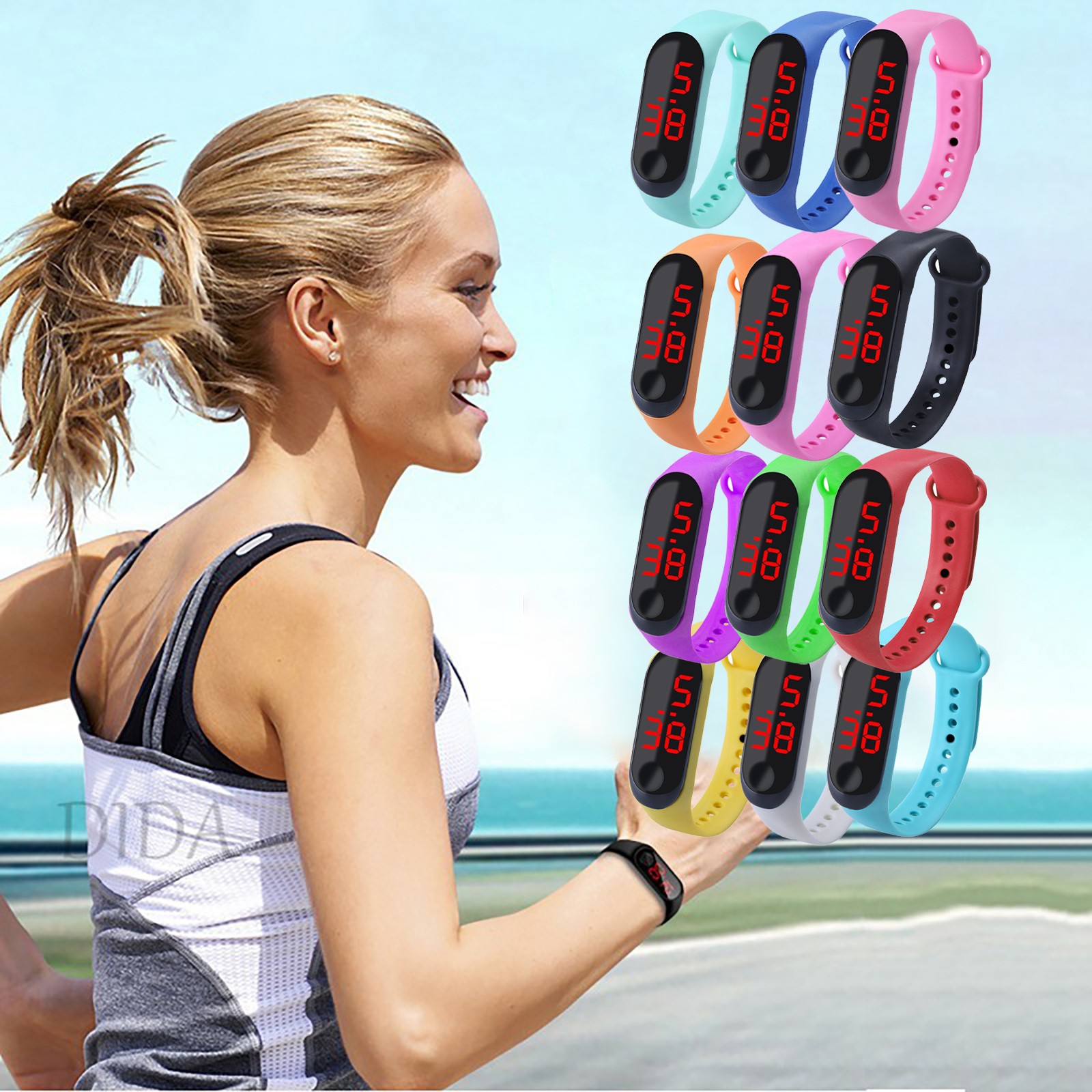 Jewelry Smart Watches - Sports Outdoor Bracelet Electronic Watch Sports