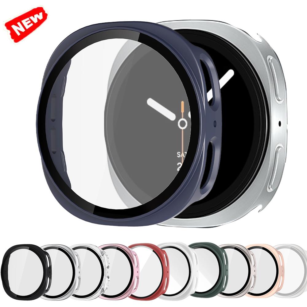 Jewelry Smart Watches - Tempered Glass+PC Case For Samsung Galaxy