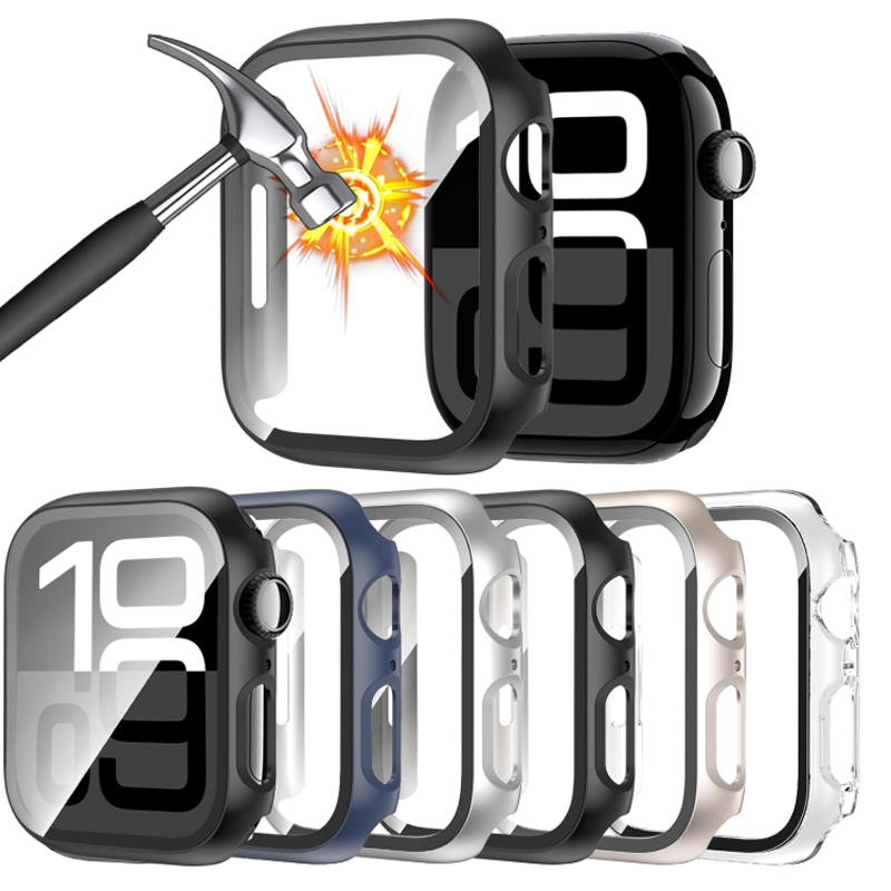 Tempered Glass+Case For Apple  - огляд і ціна Jewelry Smart Watches
