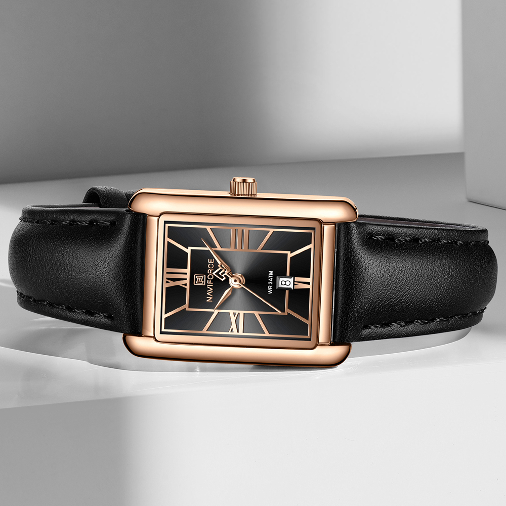 NAVIFORCE Women's Elegant Rect - огляд і ціна Jewels On Watches