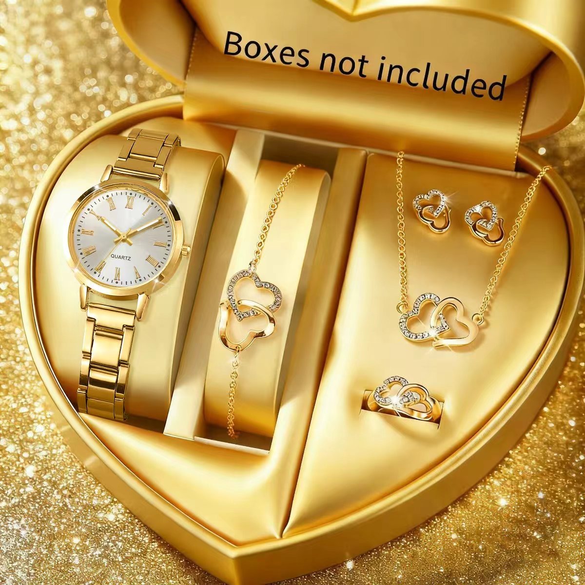 6PCS Fashion Women's Quartz Wa - огляд і ціна Jewels On Watches