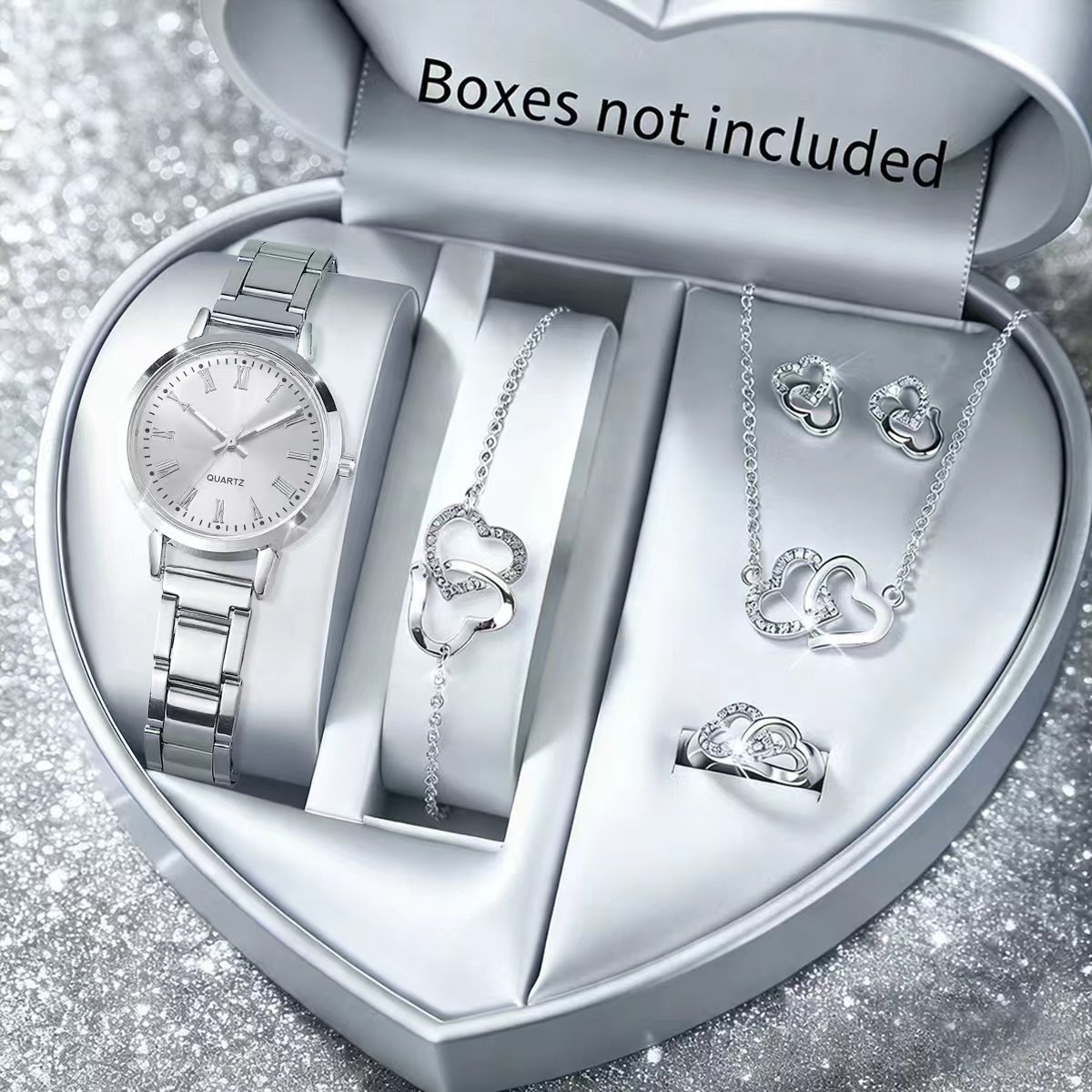 6PCS Fashion Women's Quartz Wa - огляд і ціна Jewels On Watches