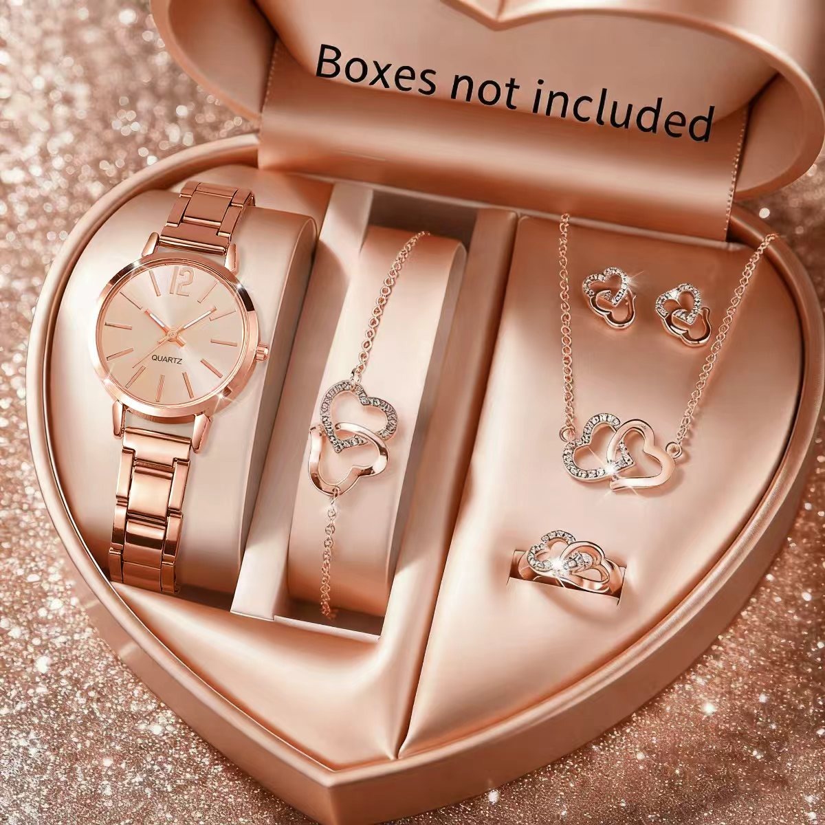 6PCS Fashion Women's Quartz Wa - огляд і ціна Jewels On Watches
