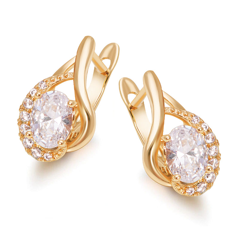 AAA+ Zircon Hoop Earrings for  - огляд і ціна Nick'S Jewelry & Watches Reviews