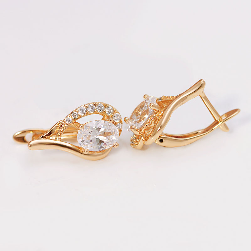 AAA+ Zircon Hoop Earrings for  - огляд і ціна Nick'S Jewelry & Watches Reviews