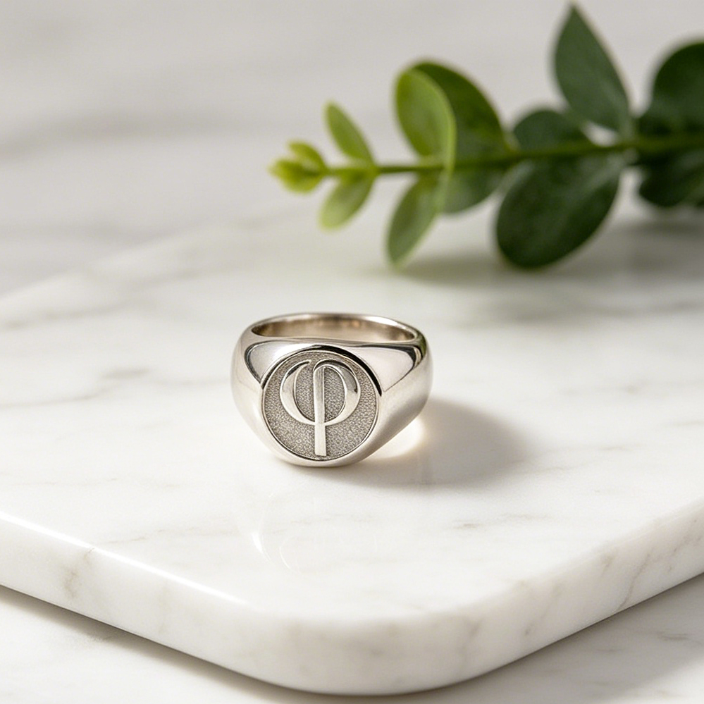 15mm Customized Signet Men Rin - огляд і ціна Statement Cocktail Ring