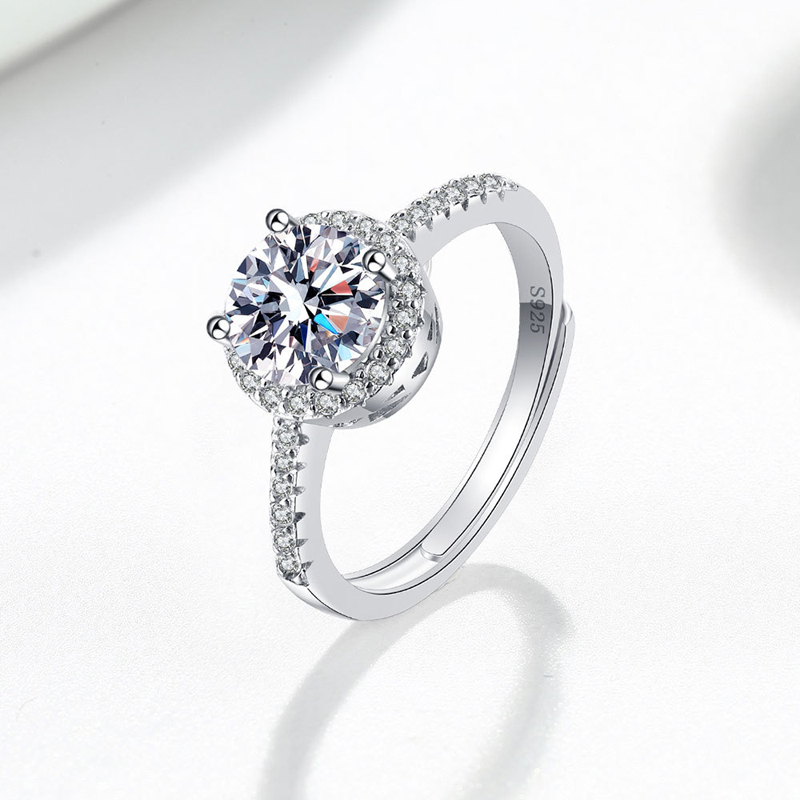 New 925 Sterling Silver Round  - огляд і ціна Statement Cocktail Ring