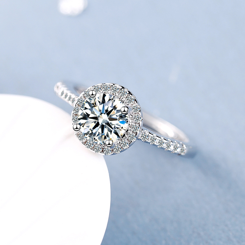 New 925 Sterling Silver Round  - огляд і ціна Statement Cocktail Ring