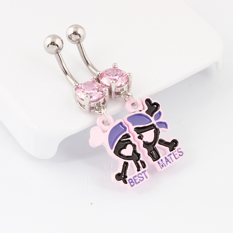 A pair Belly button ring Skull - огляд і ціна Nick'S Jewelry & Watches Reviews