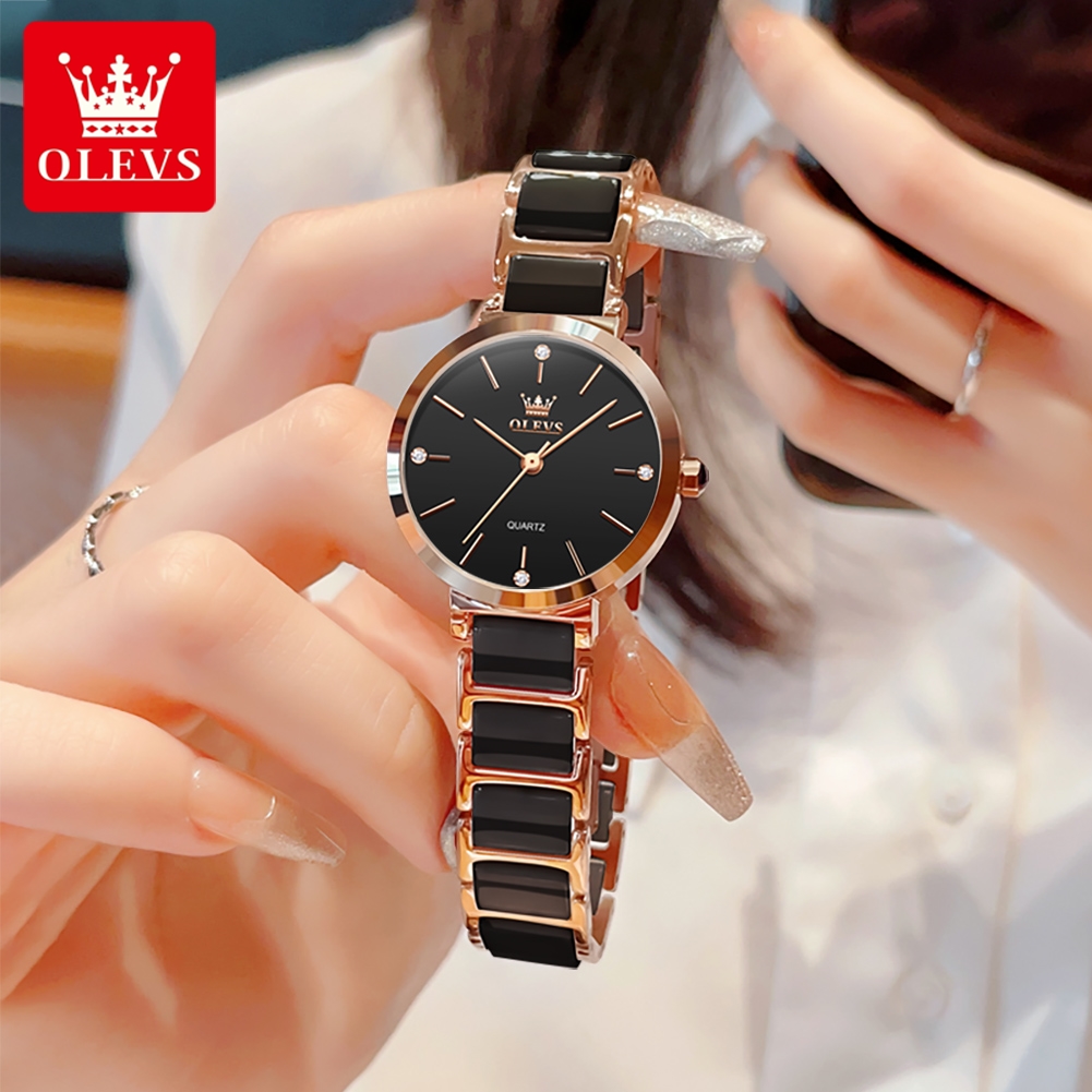 OLEVS Women Watch 5877 Luxury  - огляд і ціна Jewelry Bracelet Watches