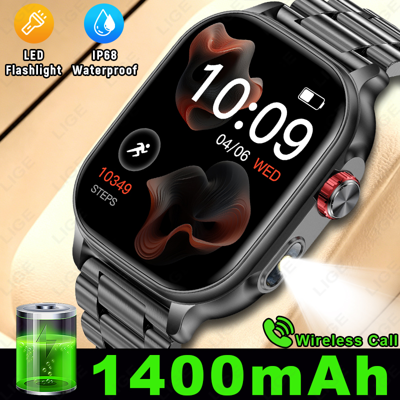 LIGE New 1400mAh Big Battery S - огляд і ціна Italian Jewelry Watches