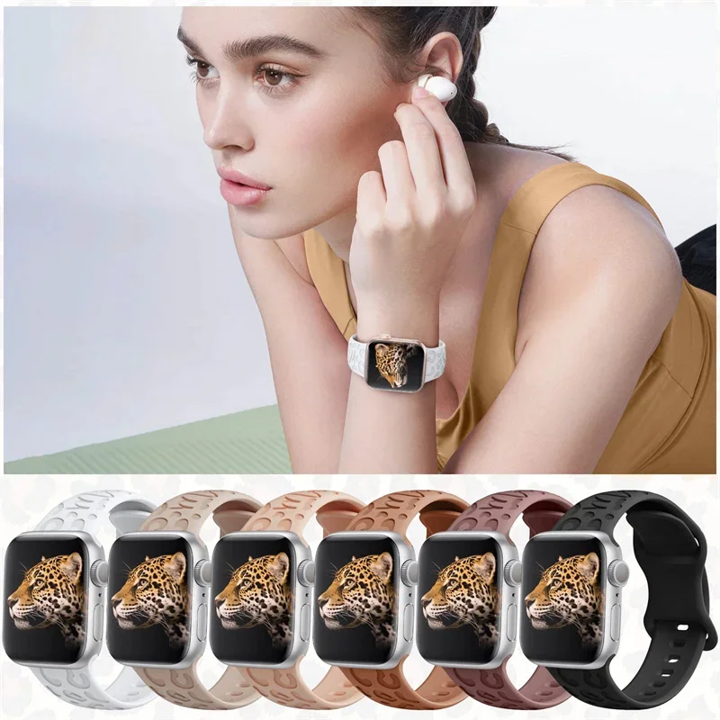 Glass+Case+Strap for Apple Wat - огляд і ціна Jewelry Smart Watches