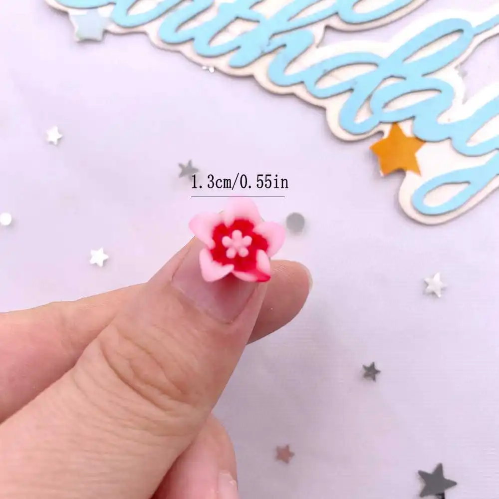 50pcs Resin 13mm Colorful 3D M - огляд і ціна Paradise Jewelry & Watches Llc Miami