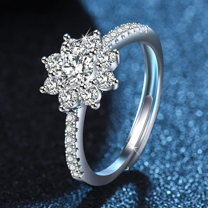 Luxury 925 Sterling Silver Rin - огляд і ціна Statement Cocktail Ring