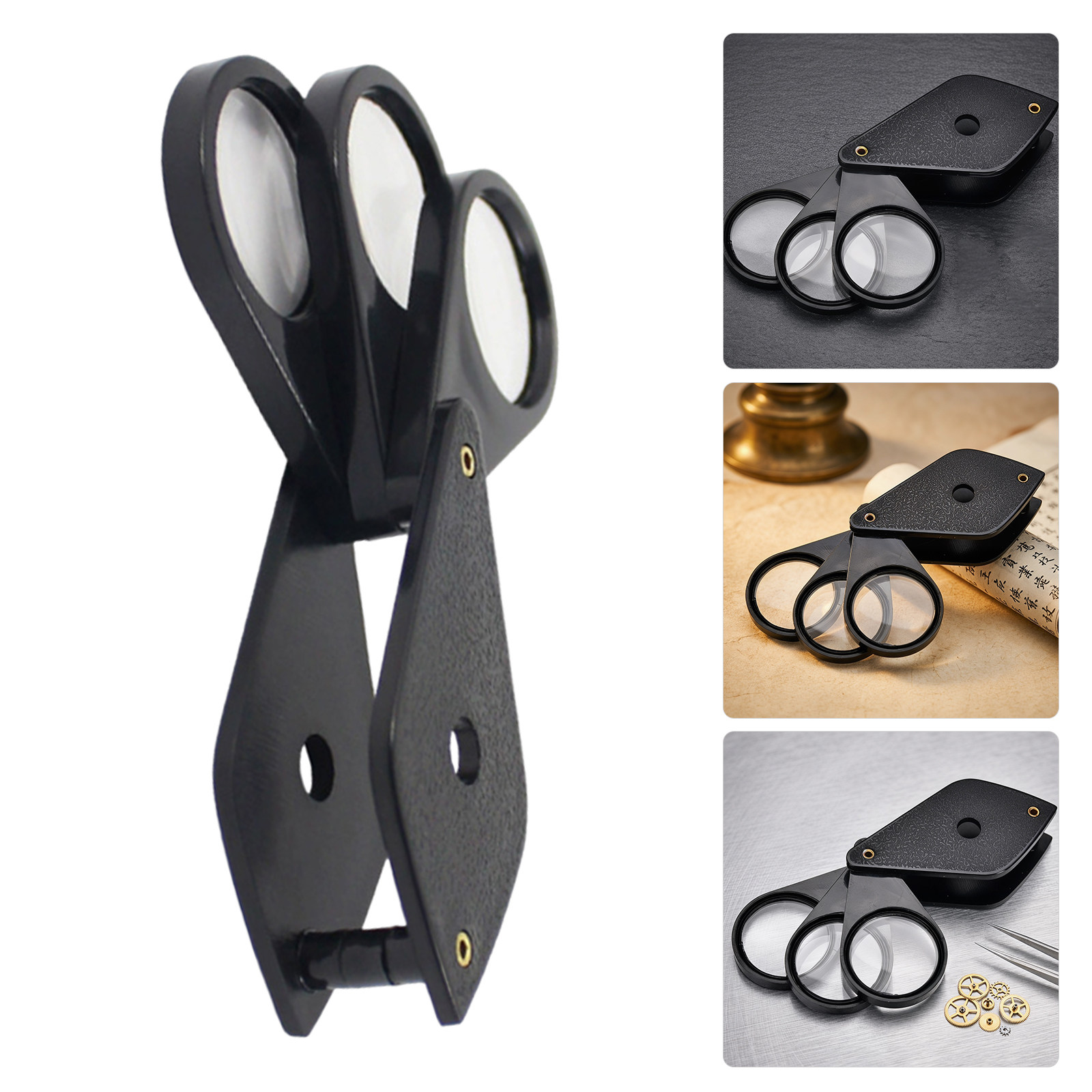 3Pcs 3 Lens Jewelry Magnifier  - огляд і ціна Collectors Coins Jewelry & Watches Of Smithtown Reviews