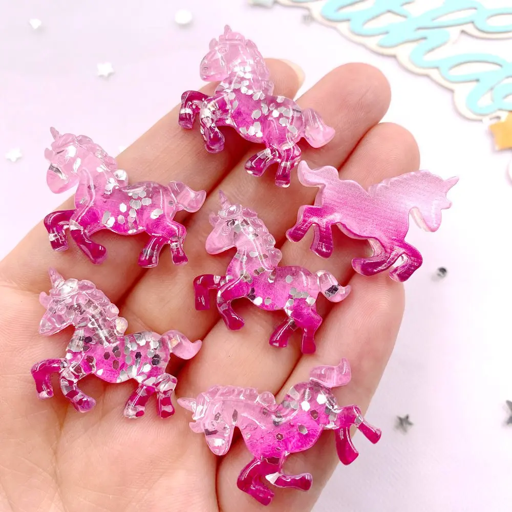 6PCS Colorful Resin Glitter 3D - огляд і ціна Paradise Jewelry & Watches Llc Miami