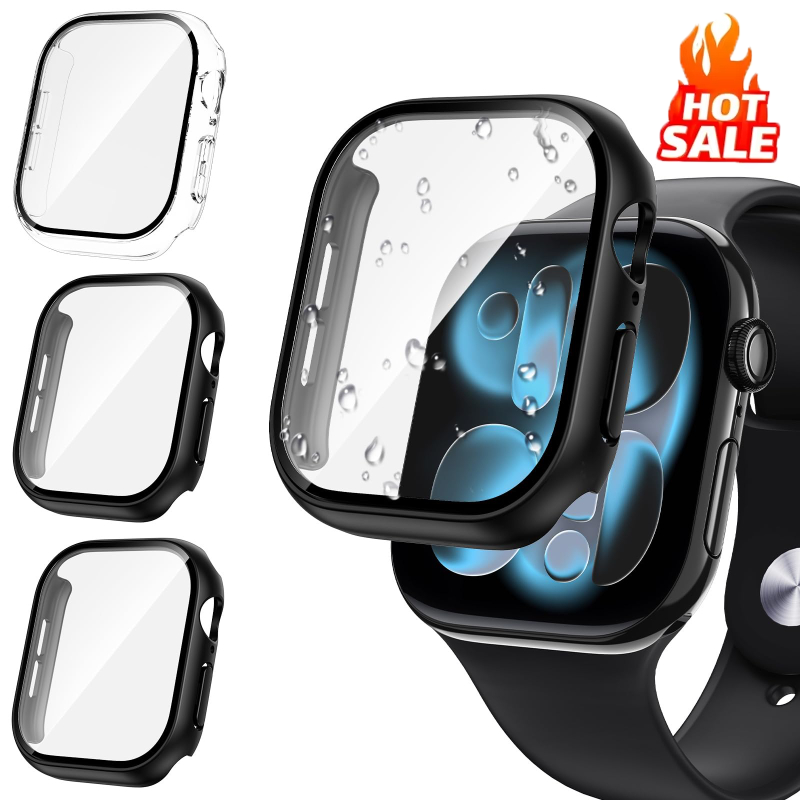 3pcs Glass+Cover For Apple Wat - огляд і ціна Jewelry Smart Watches