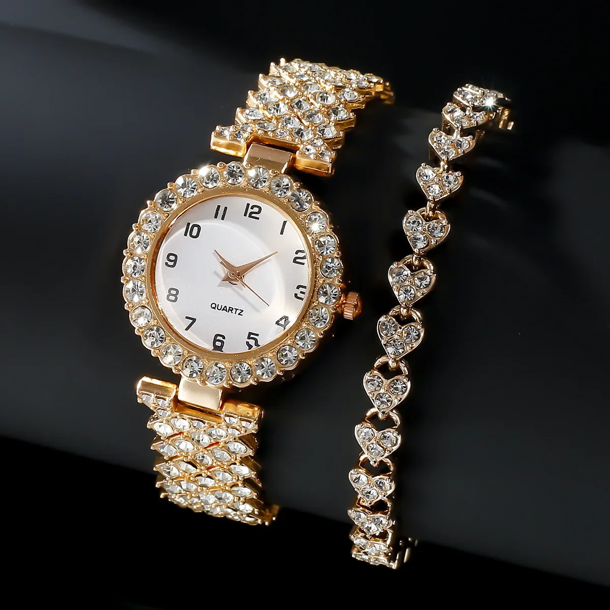 1pcs/2pcs Luxury Fashion Women - огляд і ціна Jewels On Watches