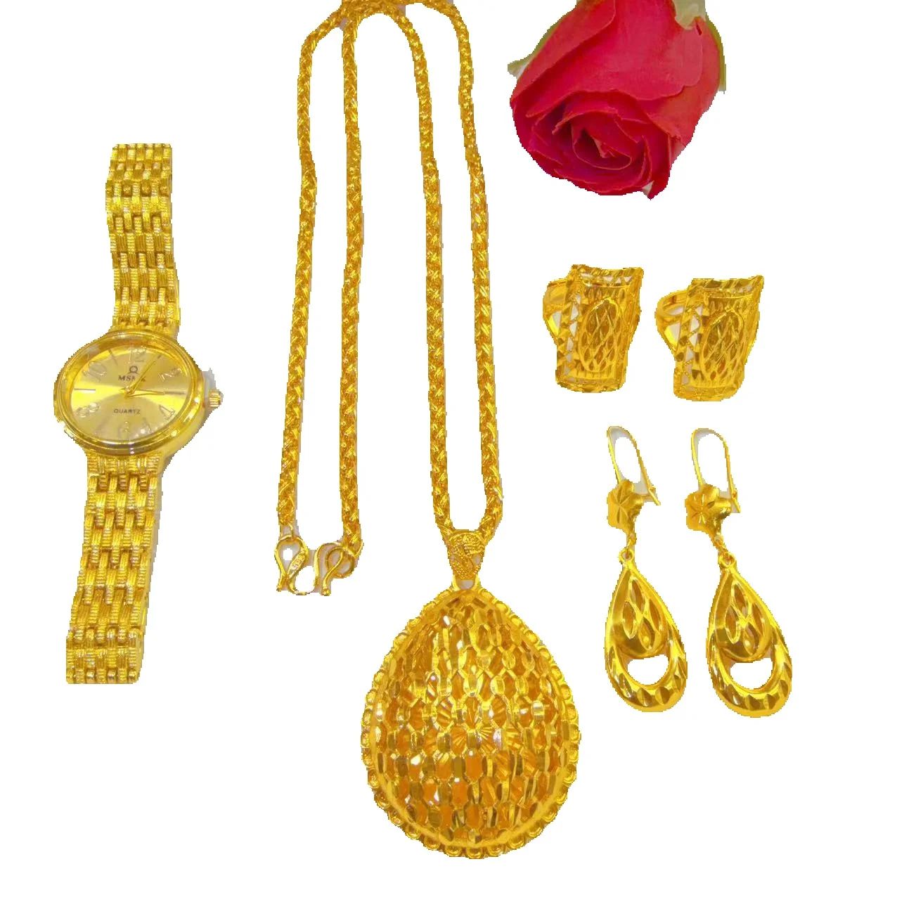 New Dubai Fashion High end 24K - огляд і ціна Jewelry Bracelet Watches