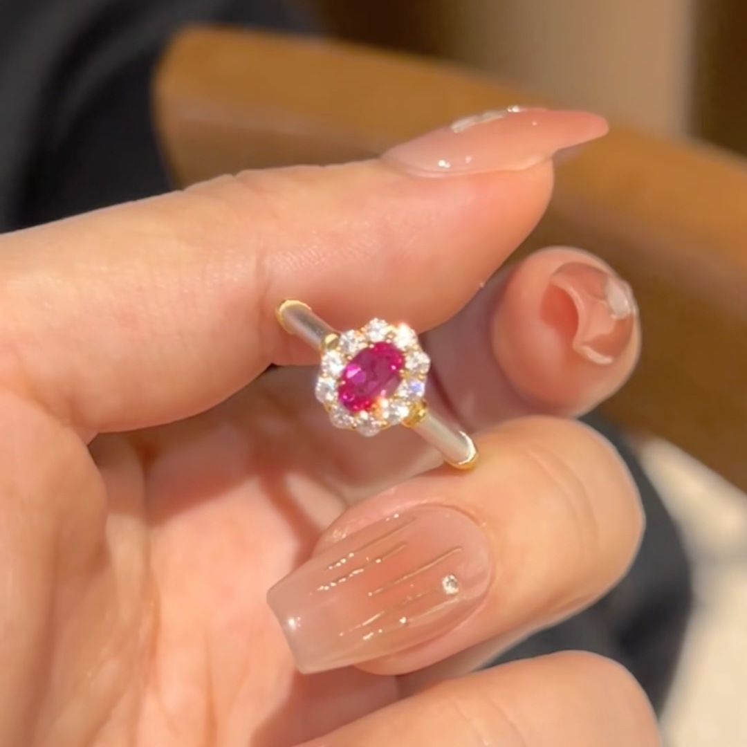 S925 sterling silver ring ligh - огляд і ціна Statement Cocktail Ring