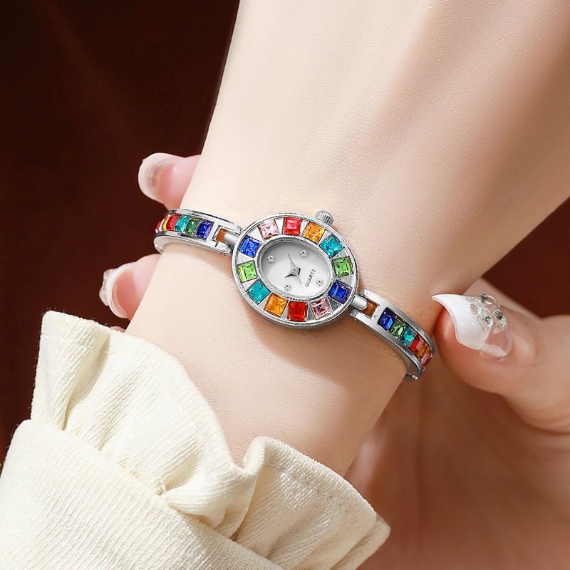 2pcs Elegant Colorful Rhinesto - огляд і ціна Jewels On Watches