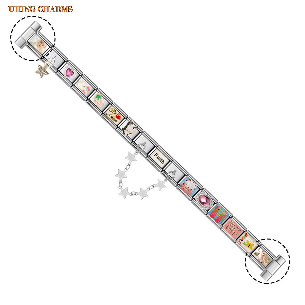 1 pair Picture Logo Customized - огляд і ціна Italian Jewelry Watches