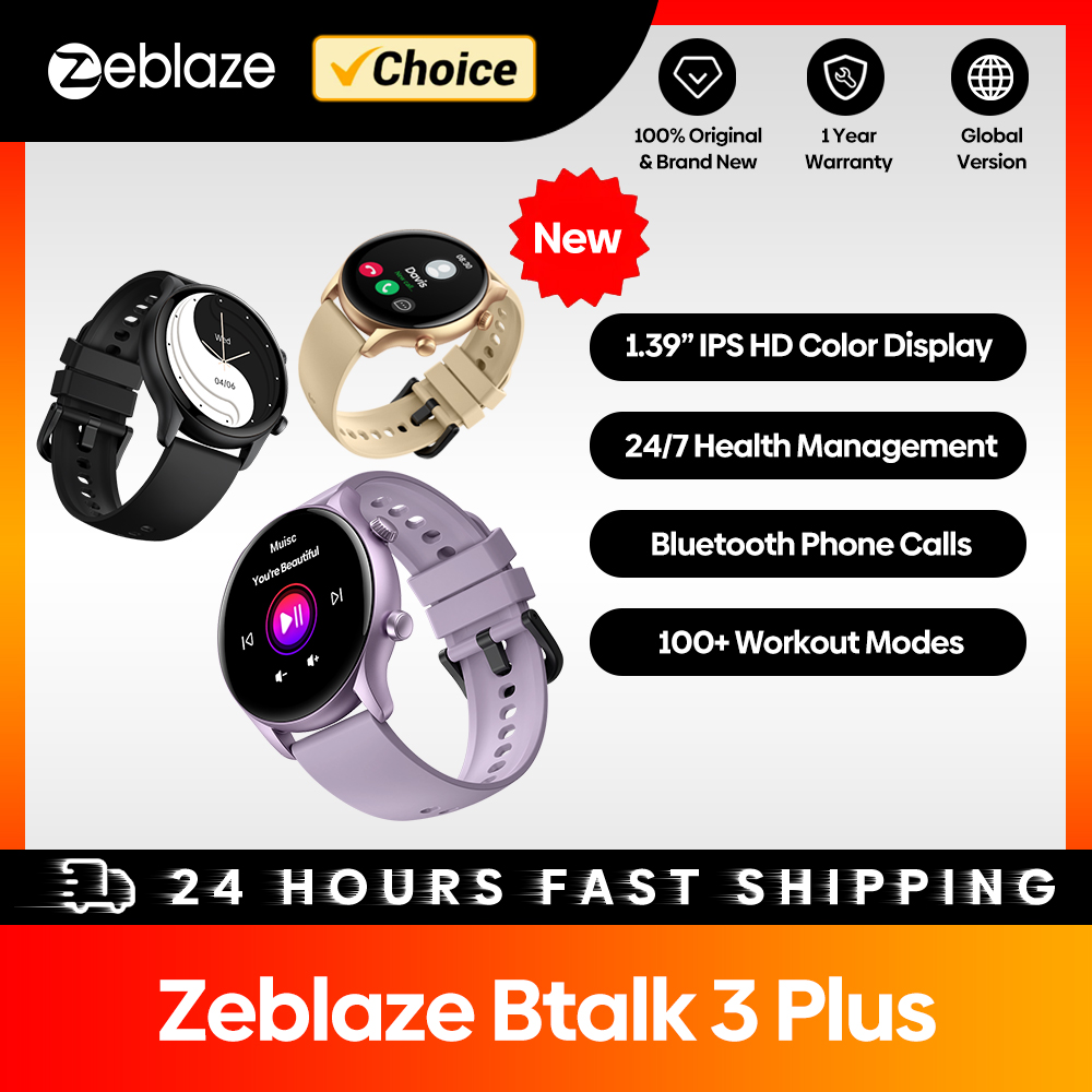 New Zeblaze Btalk 3 Plus Voice - огляд і ціна Italian Jewelry Watches