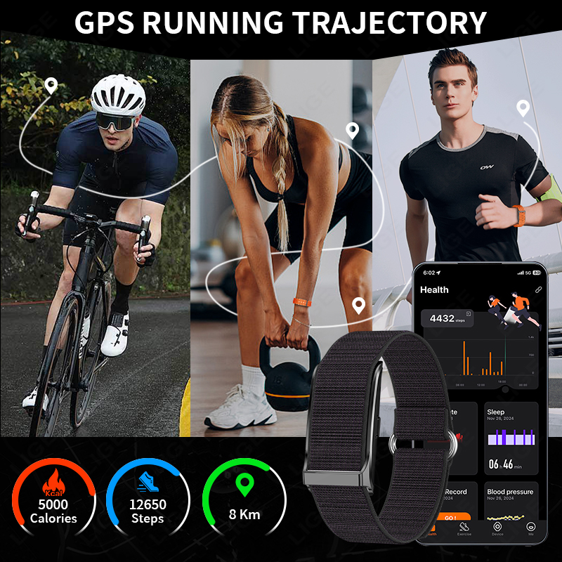 LIGE 100+ Sport Fitness Tracke - огляд і ціна Jewelry Smart Watches