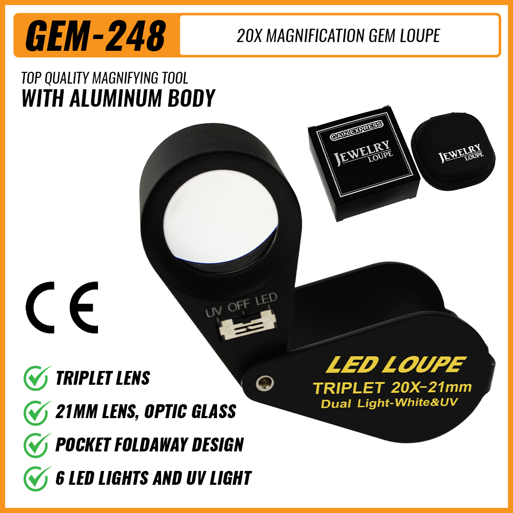 20x Jewelry Loupe 21mm Dual Li - огляд і ціна Collectors Coins Jewelry & Watches Of Smithtown Reviews