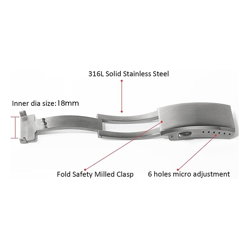 Watch Buckle Fold Safety Clasp - огляд і ціна Watches & Jewelry Repair Center New York Reviews