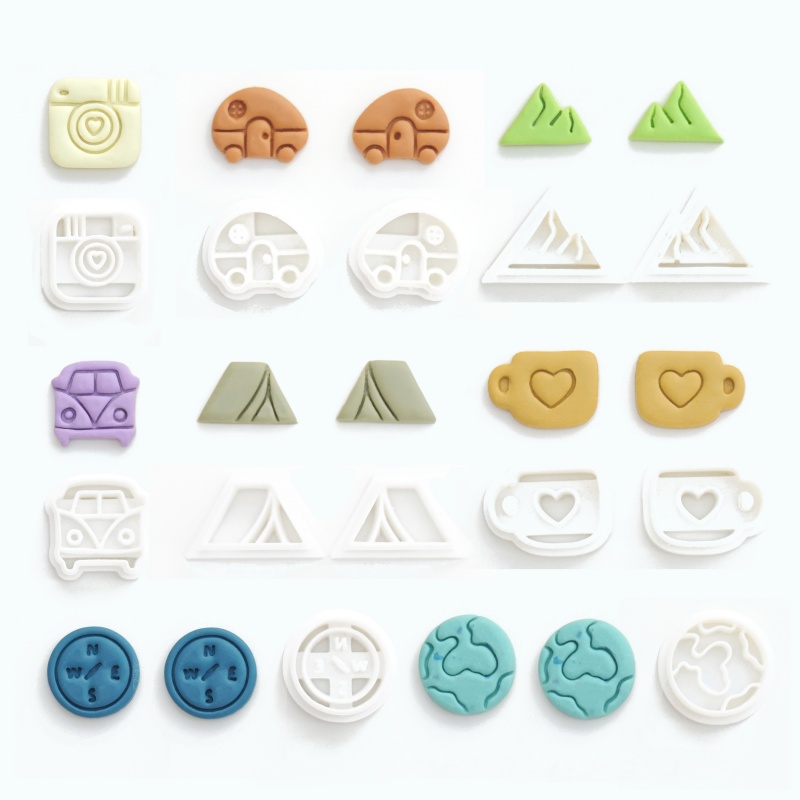 19mm Earring Polymer Clay Cutt - огляд і ціна Al Ain Jewelry & Watches Exhibition 2025