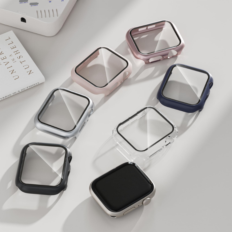 2PCS Tempered Glass+Case For A - огляд і ціна Jewelry Smart Watches