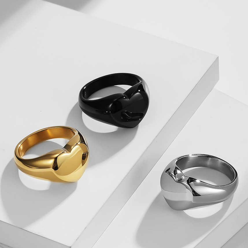 Customized Women Signet Ring C - огляд і ціна Statement Cocktail Ring