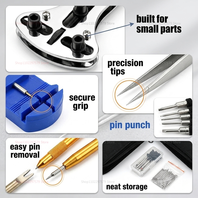 147pcs Watch Repair Tools Kit  - огляд і ціна Jewelry Watches Brands