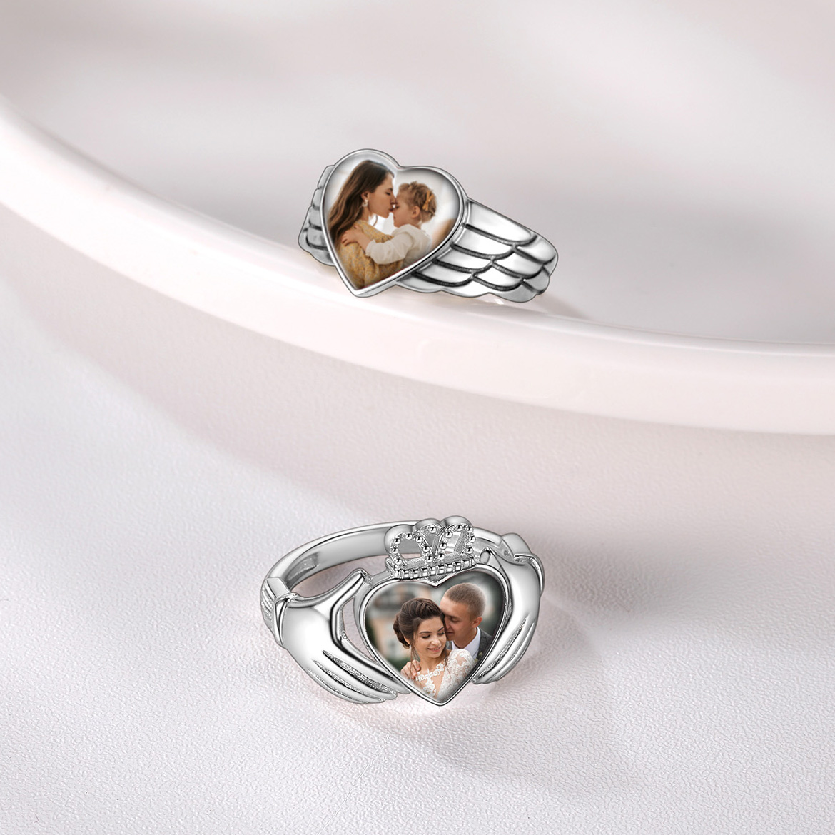 U7 Custom Photo Rings for Woma - огляд і ціна Statement Cocktail Ring